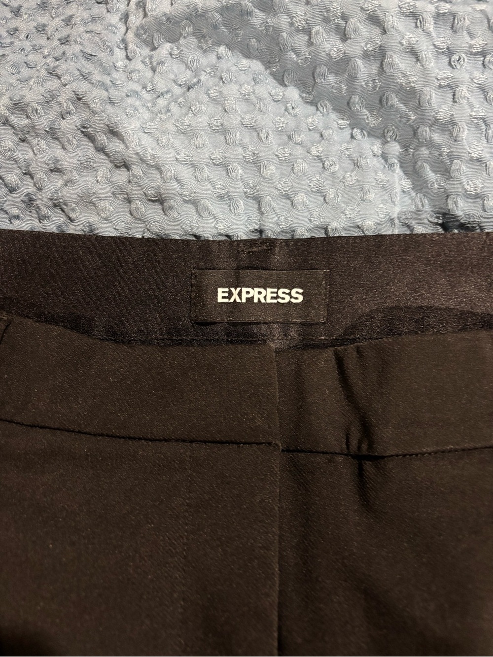 Express Wide Leg Super High Rise Trouser - Picture 2 of 7